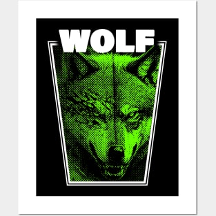 Angry Wolf Posters and Art